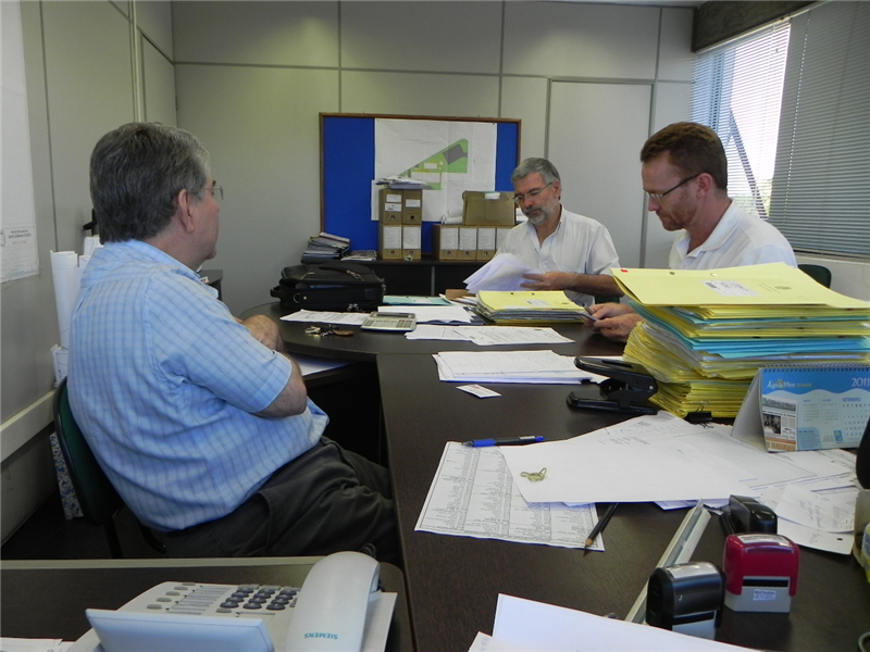 Joi intermediou reunião entre engenheiro do DER e secretário de Obras, Celso Cresta, para mostrar projeto de novas vias de acesso à SP-304