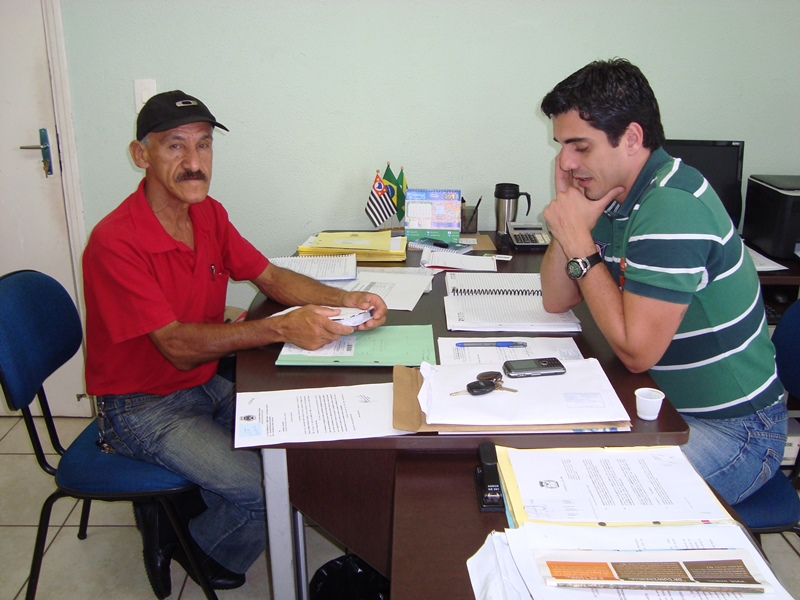 Pereira se reúne com secretário municipal de Meio Ambiente, Rafael Piovesan