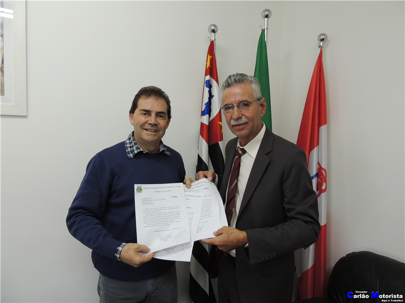 Carlão em reunião com Paulinho da Força.