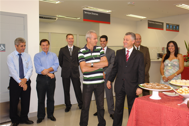 Inauguração da agência Bradesco na Zona Leste