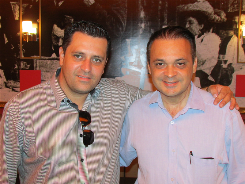 Vereador Celso Ávila e deputado Roberto de Lucena.