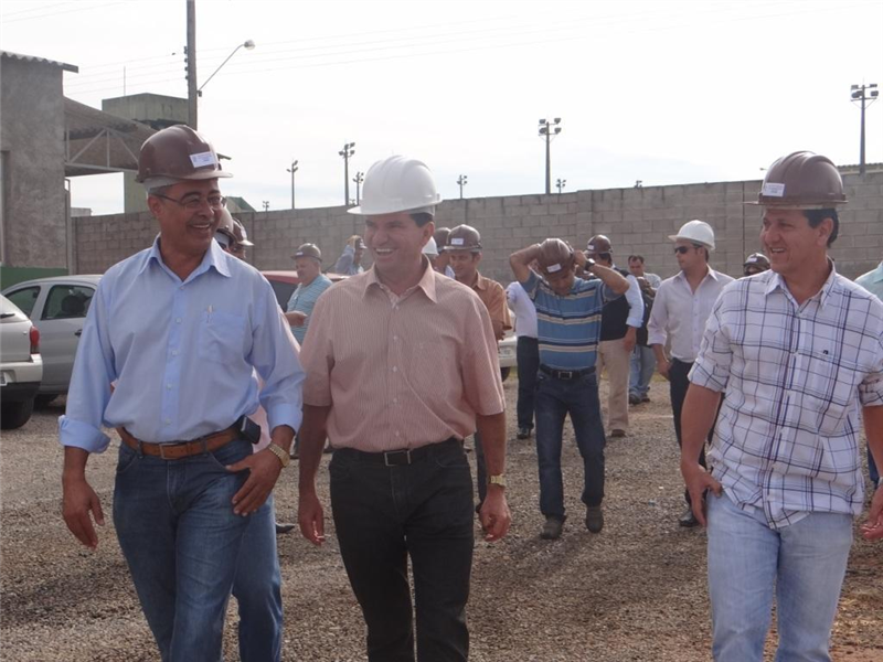 Presidente do Conselho Fiscal do Consimares, Kadu visitou Usina de Reciclagem em Hortolândia