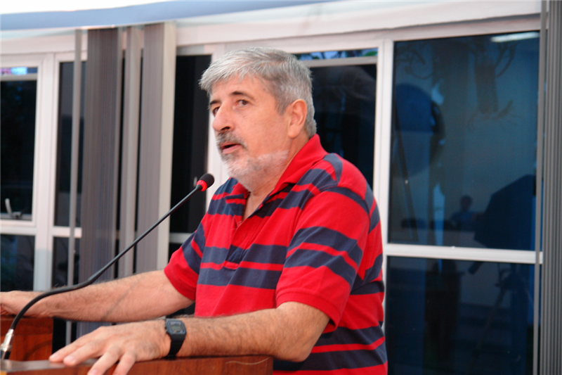 Uruguaio discursa em recente audiência de transporte na Câmara