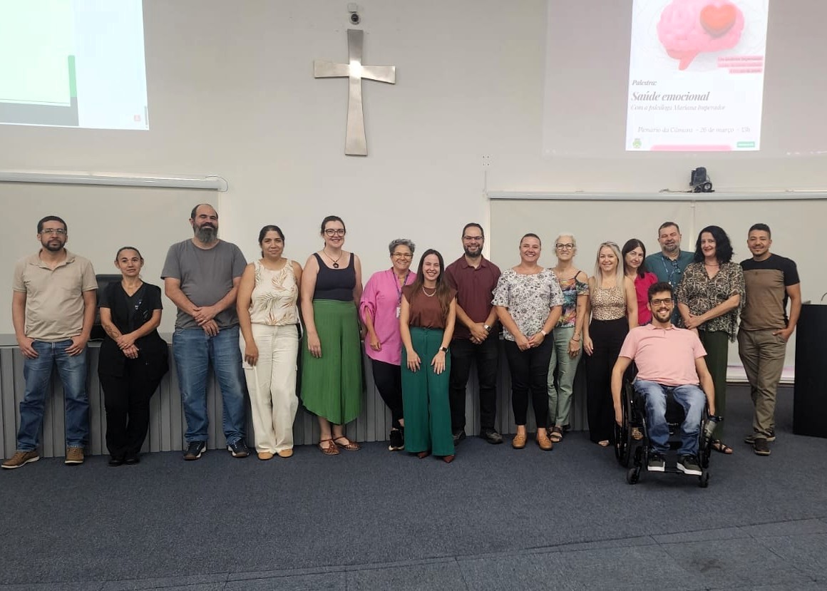 Câmara de Santa Bárbara promove palestra sobre saúde emocional a servidores