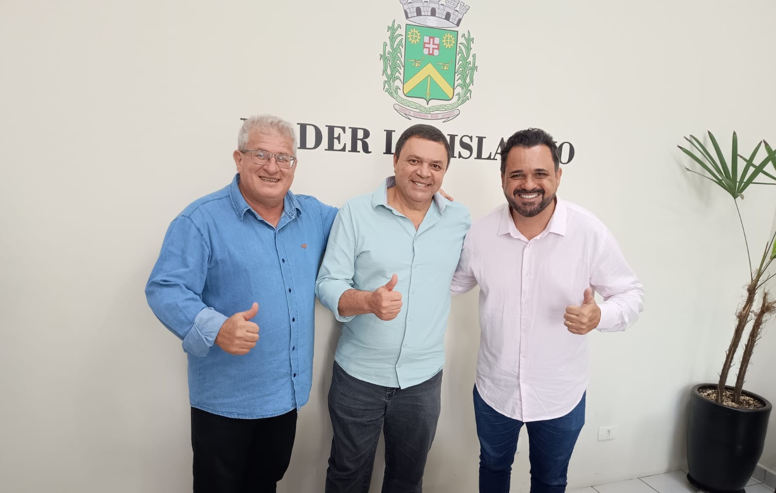 Vereador recebe deputado Marcos Damásio e anuncia R$ 200 mil para a Saúde de Santa Bárbara d’Oeste