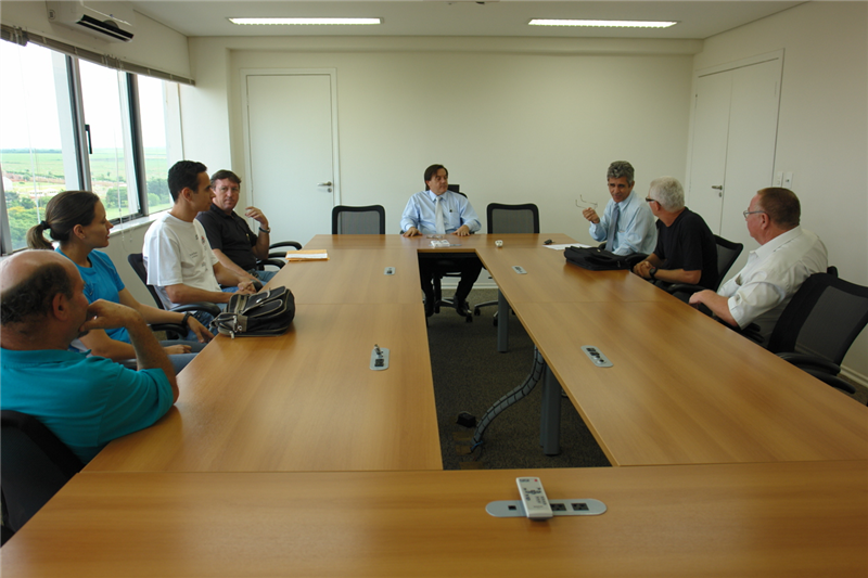 Reunião na prefeitura