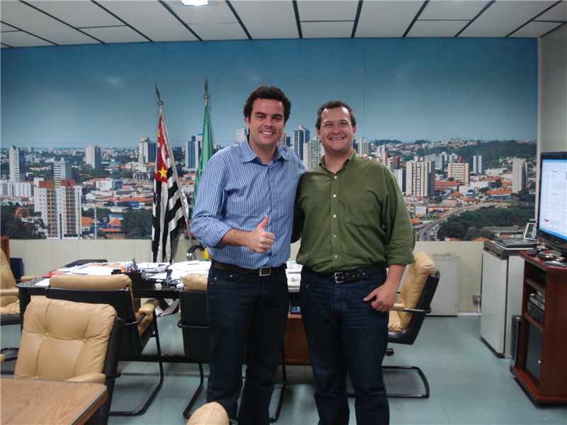 Danilo e Die, prefeito de Americana