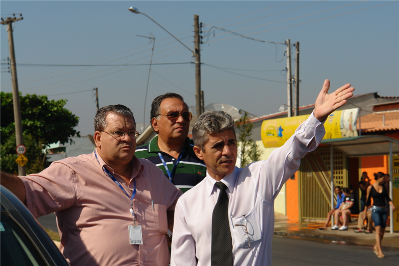 Presidente da Câmara acompanhou representantes da EMTU em visita a Jardim das Orquídeas e Vila Rica