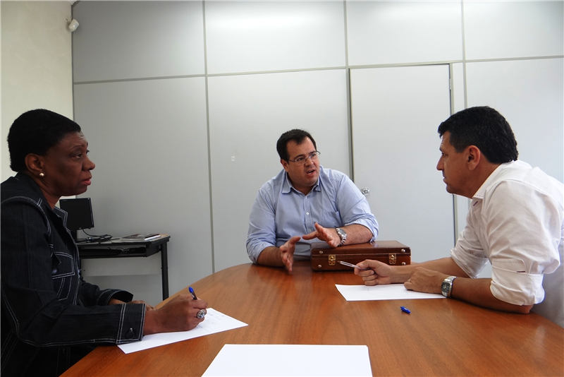 Kadu e secretária de Promoção Social conversaram com presidente da OAB sobre melhorias para a cidade