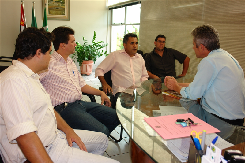 Encontro foi no gabinete da presidência
