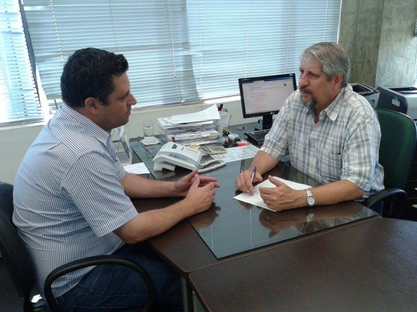 Vereador se reuniu, nesta manhã, com secretário Rodella