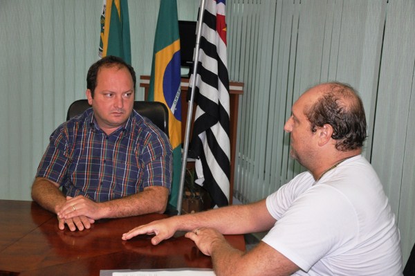 Juca recebeu agrônomo da Casa da Agricultura nesta quarta