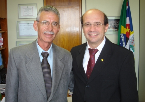 Carlão e o deputado João Dado
