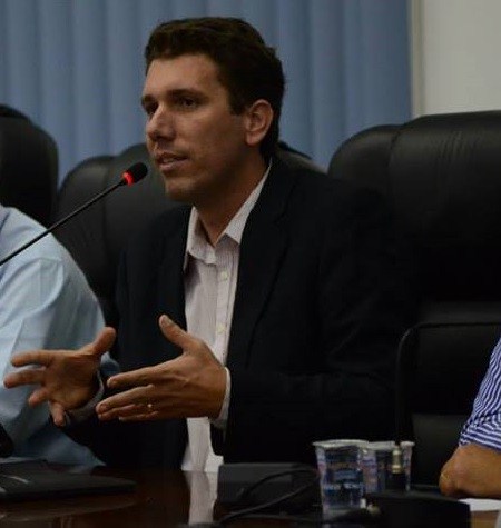 Vereador Giovanni Bonfim.
